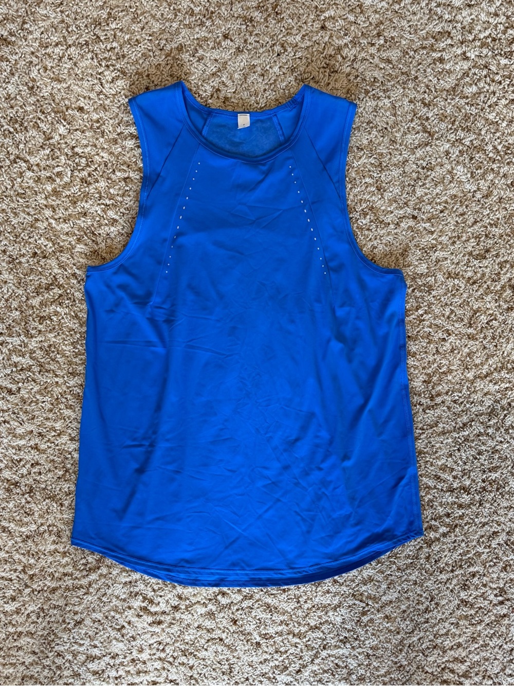 lululemon athletica Blue Racerback Tank